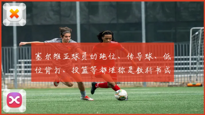 塞尔维亚球员的跑位、传导球、低位背打、投篮等都堪称是教科书式的
